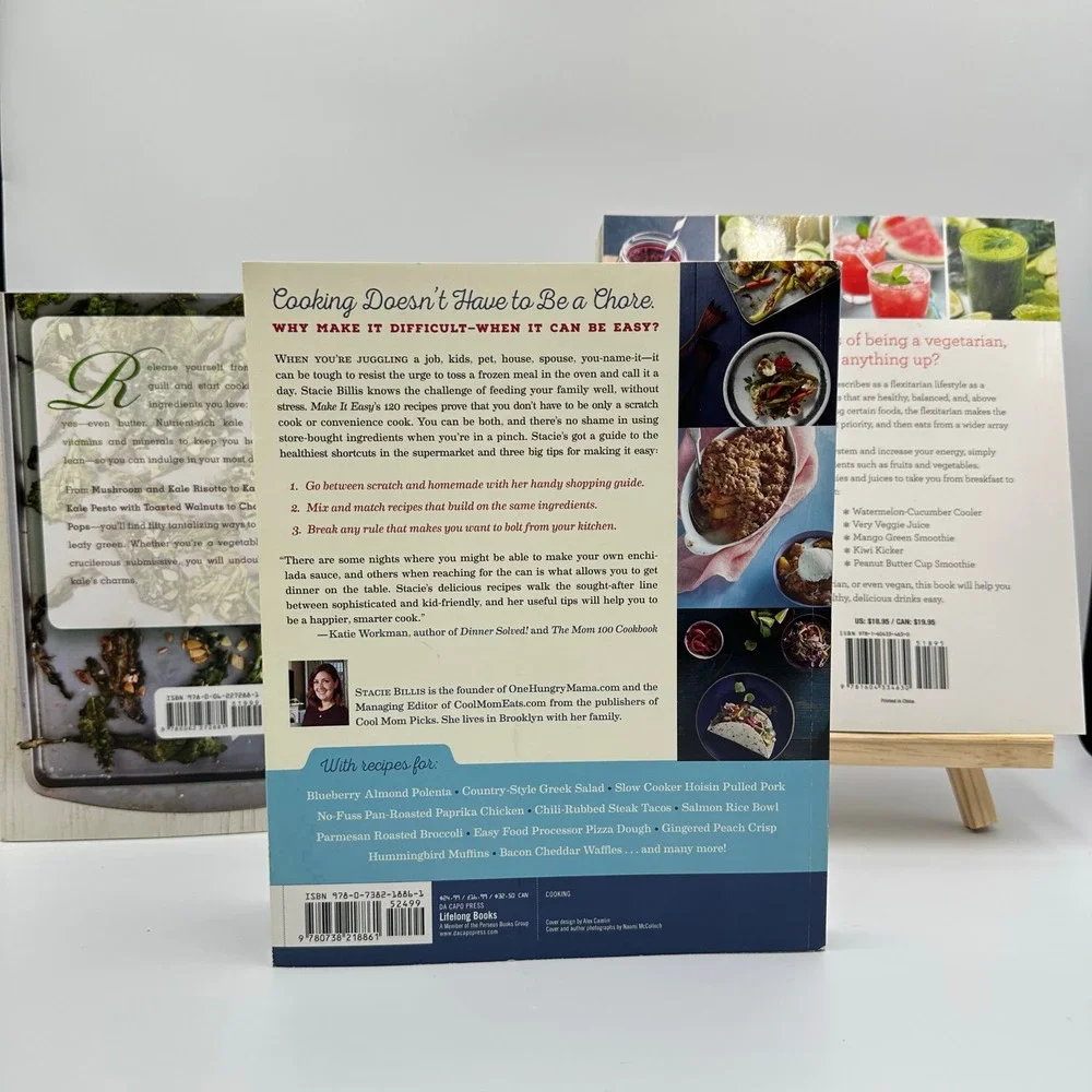 Healthy Cooking‎ Lot 3 Fifty Shades Kale Make It Easy Smoothies Hardcover PB